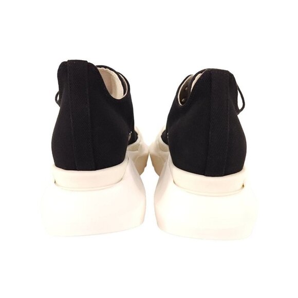 Rick Owens DRKSHDW Pentagram Embroidery Abstract Low Sneaks NEW Size 39 W9 M6 - Picture 14 of 16